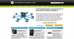 Desktop Screenshot of networkstoragetips.com